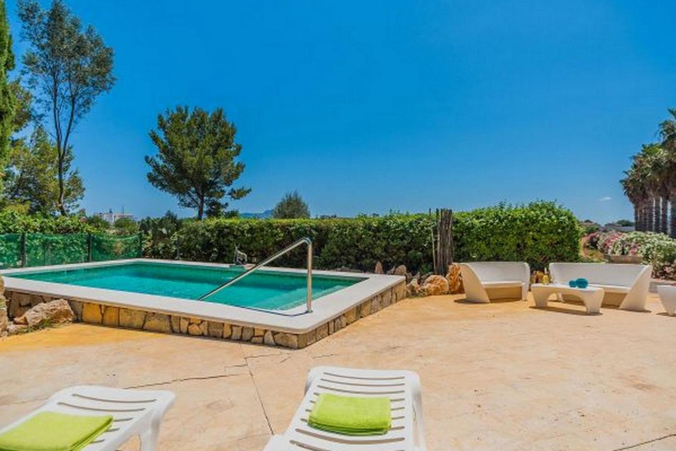 Villa With Private Mountain Ideal Runners Trailers Near Beach Approx 5 Min Walking Beach,Property Belong Puerto Pollensa Villas And Apartments Eksteriør billede